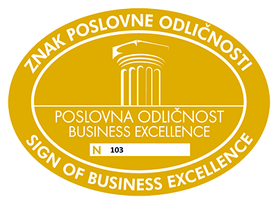 Sign of business excellence